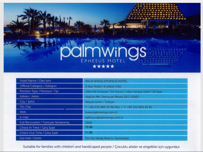 Palm Wings Ephesus Beach Resort284209