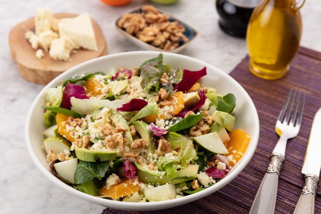 Baby Ispanak Ve Avokado Salata