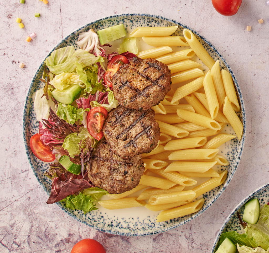 Çocuk Köfteli Penne Menü