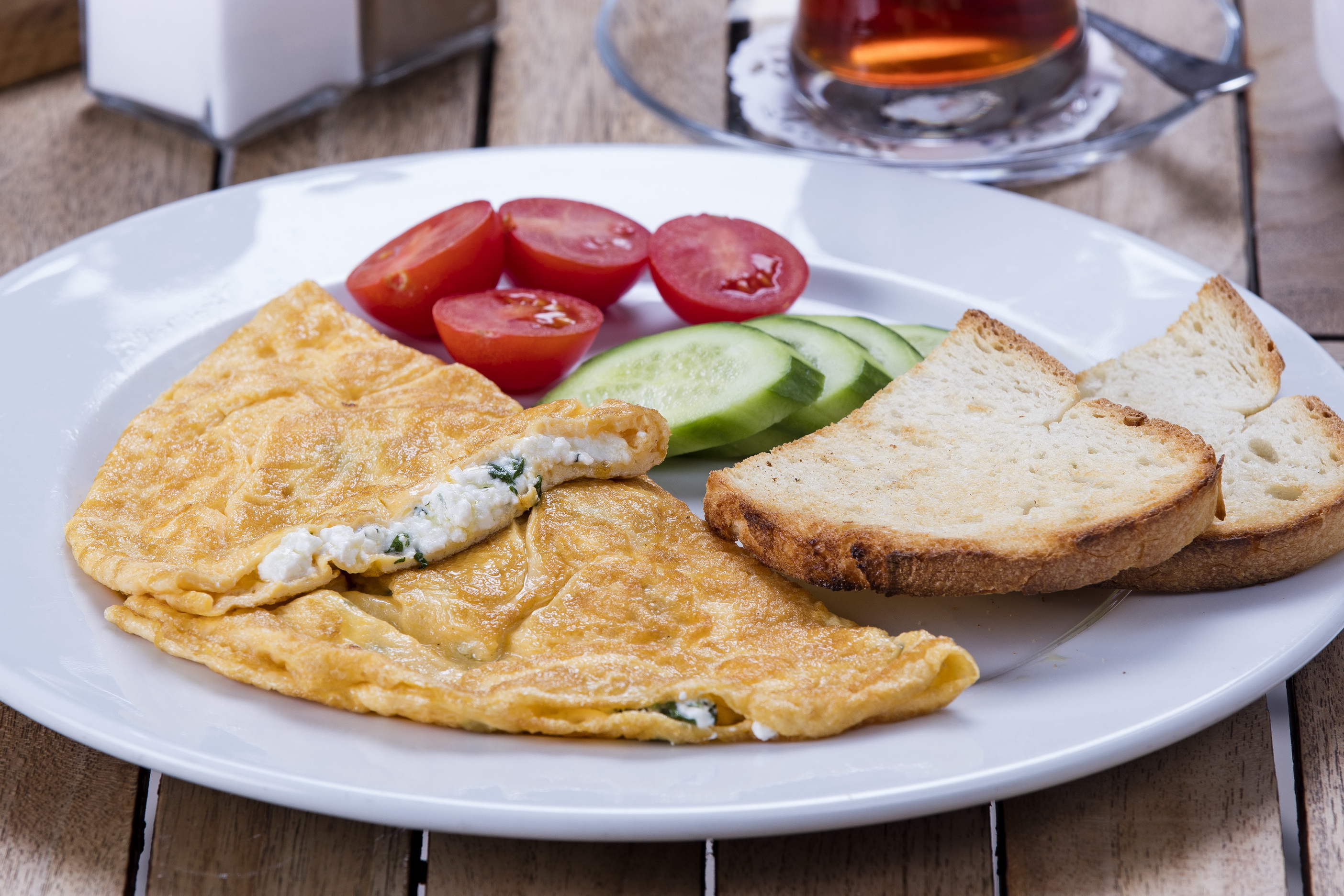Kaşarlı Omlet